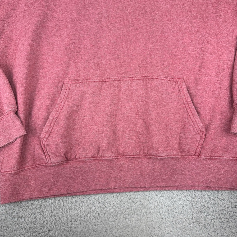 BDG Hoodie Men's Small Coral Red Pullover Long Sleeve Urban Outfitters Casual - Picture 2 of 11